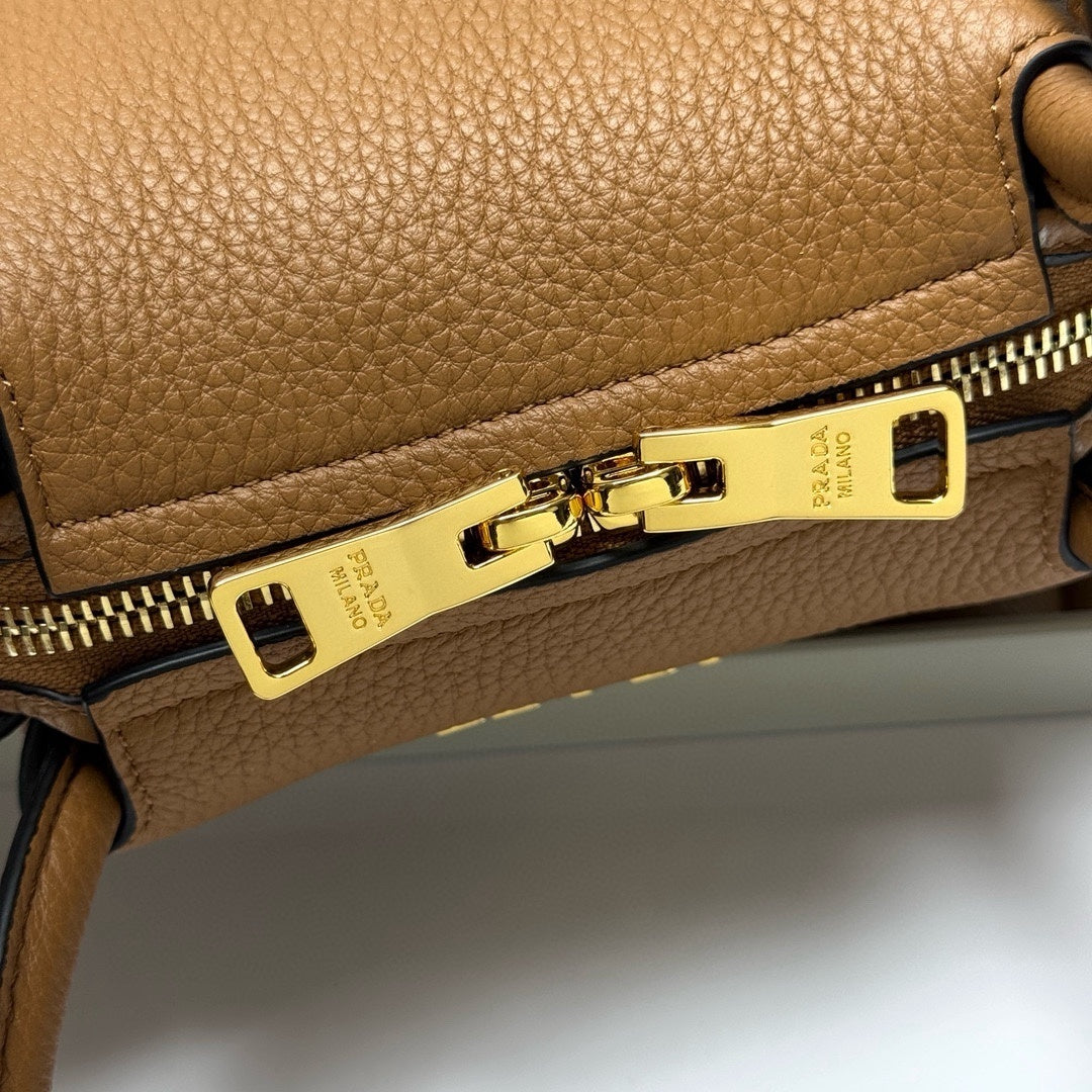 Prada mini leather handbag