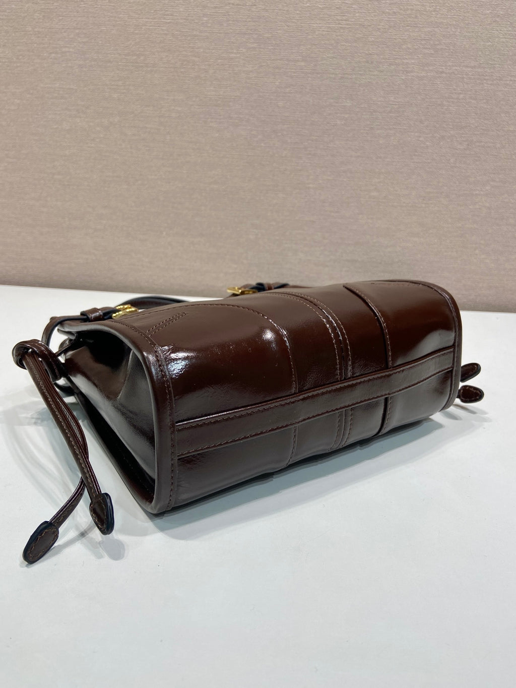 Prada Bonnie leather mini shoulder bag