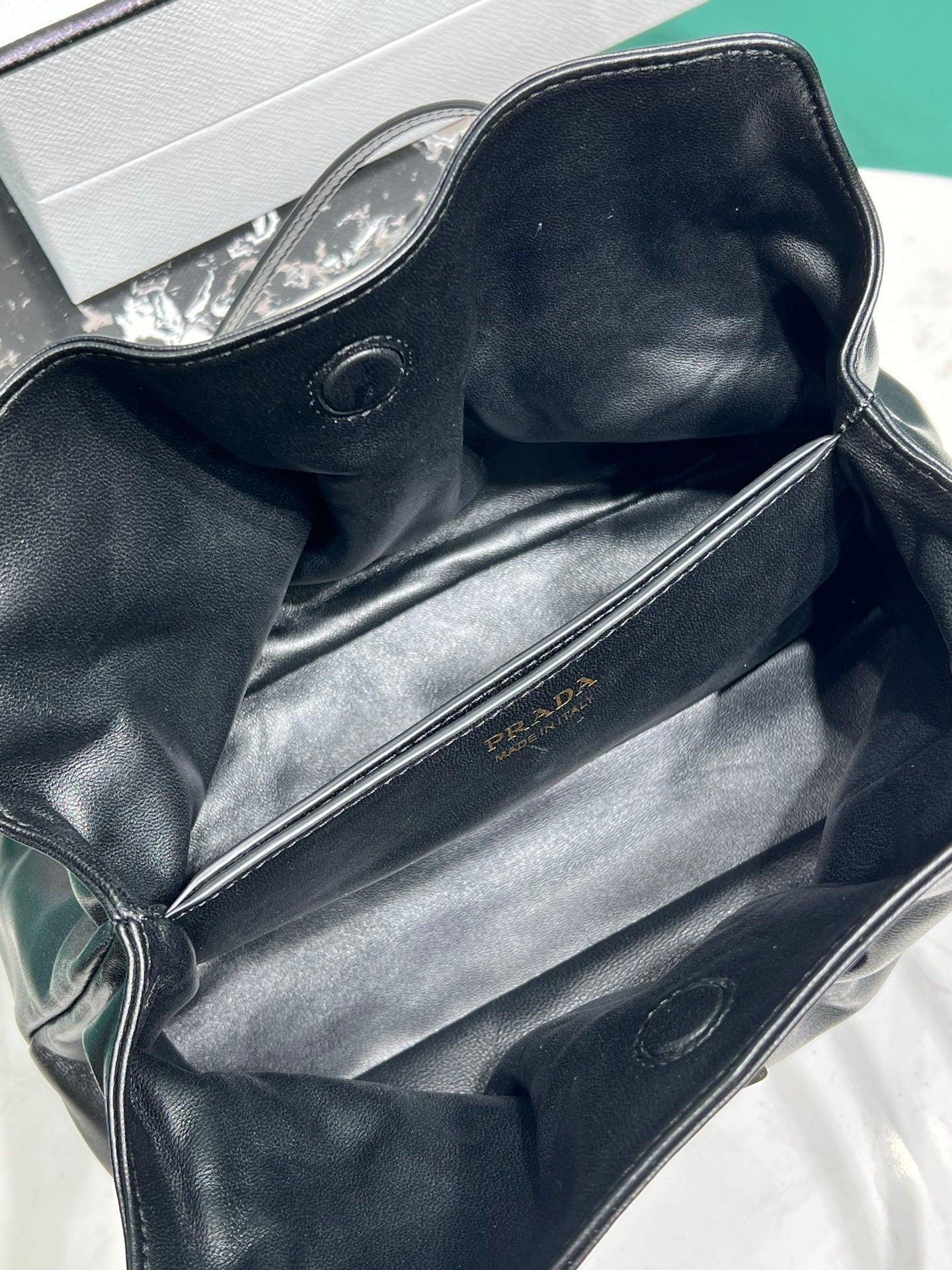 Prada Dada small nappa leather bag