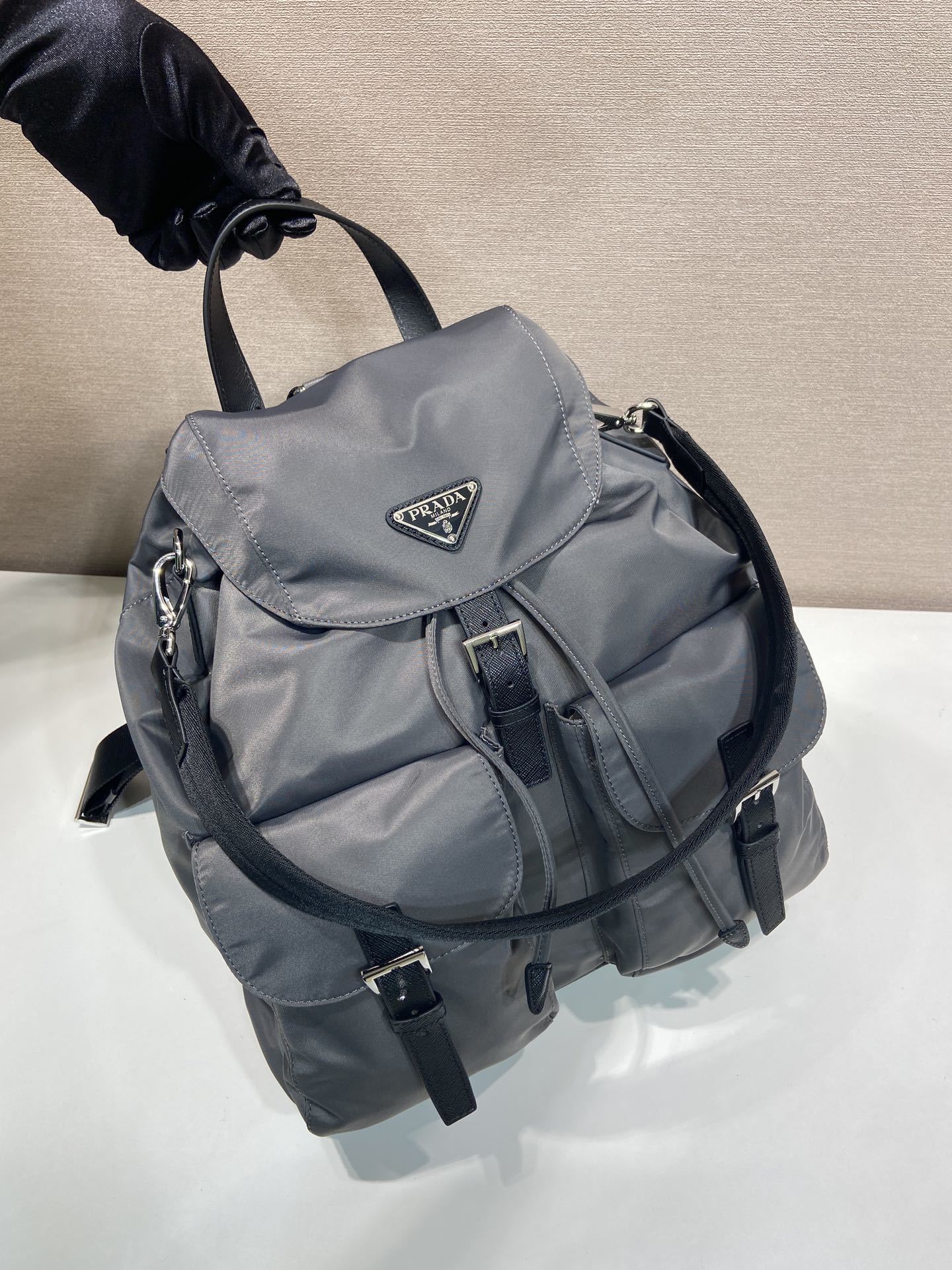 Re-Nylon backpack Large