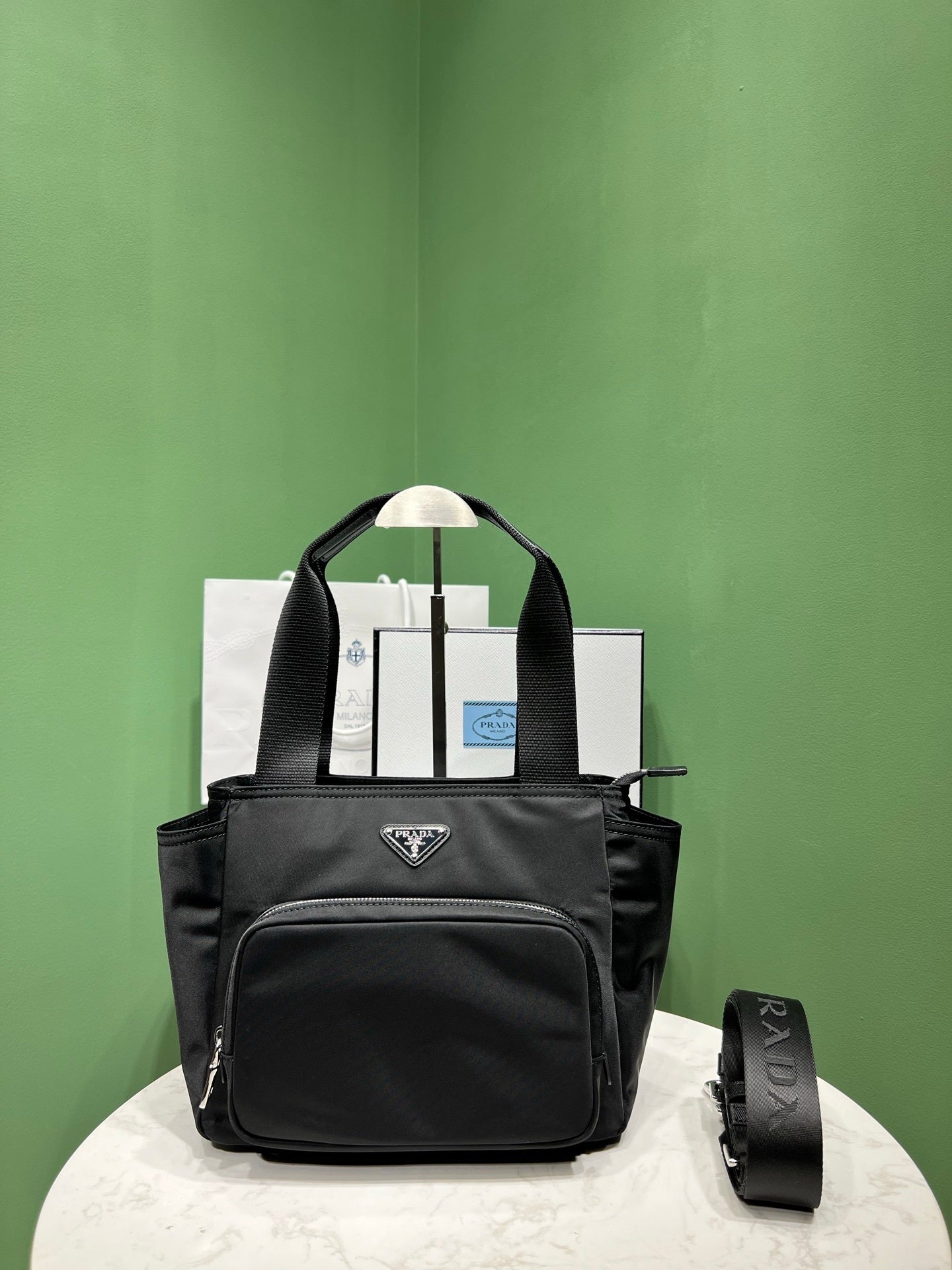 Prada re-Nylon tote bag