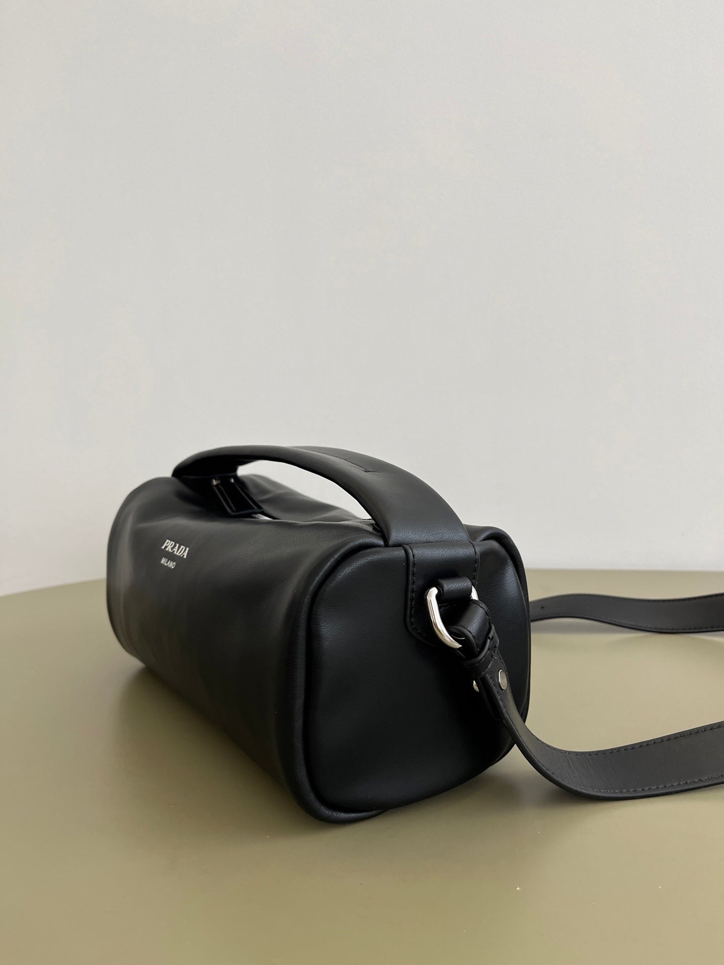 Prada leather shoulder bag
