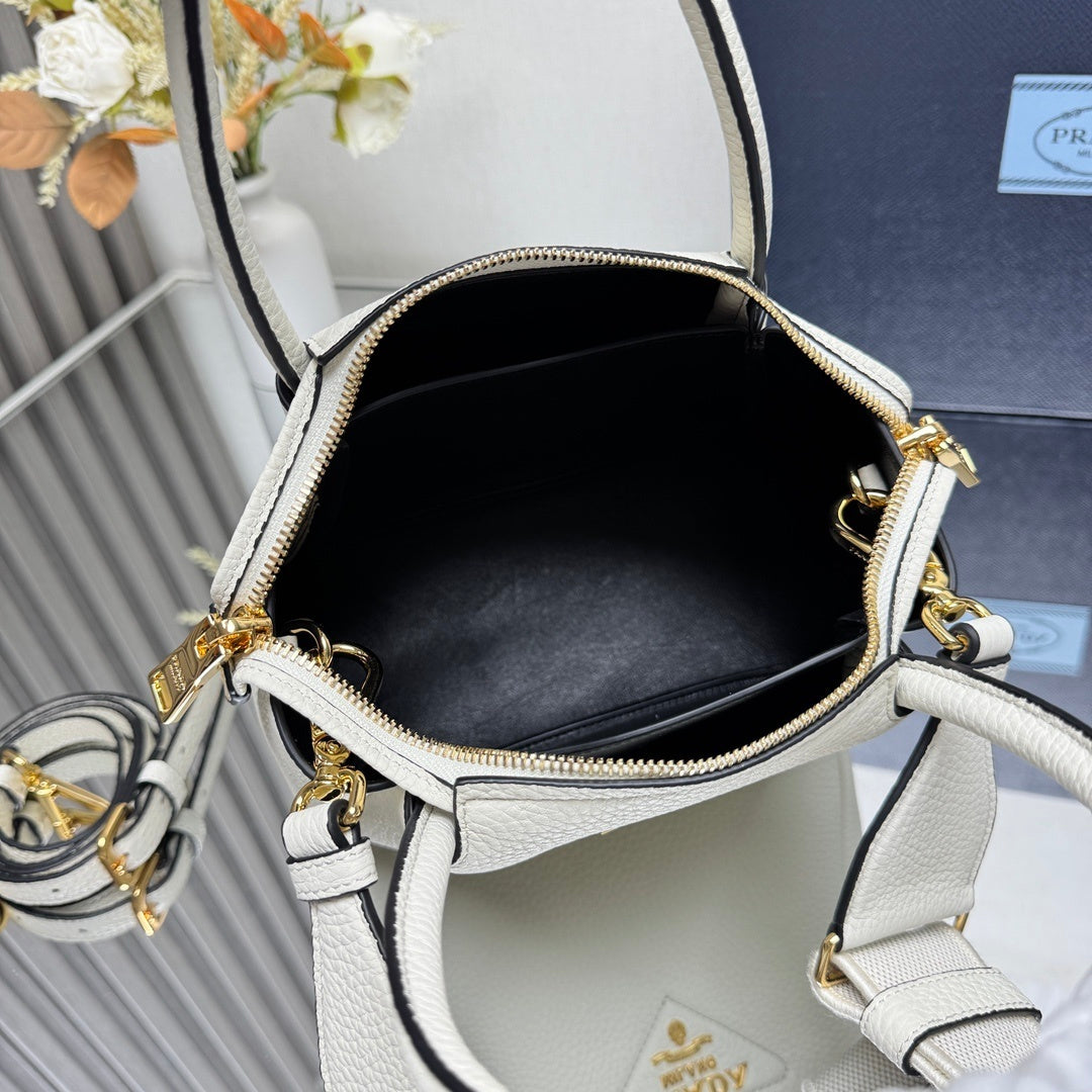 Prada mini leather handbag
