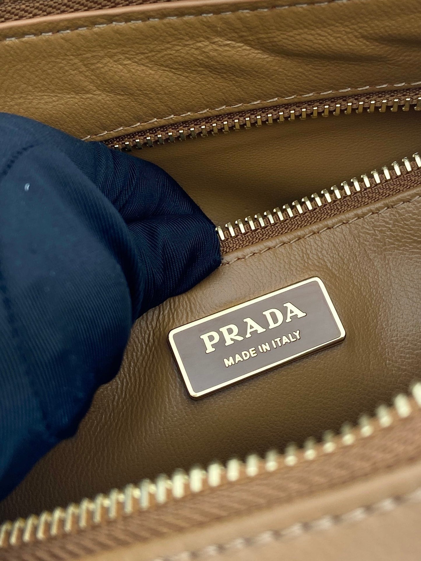Prada Aimee medium leather shoulder bag