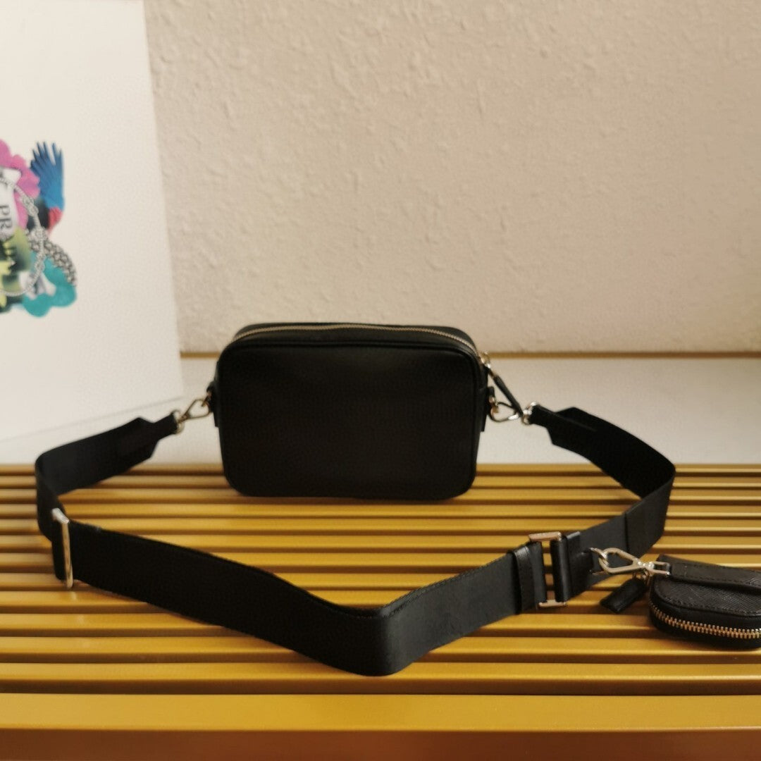 Prada saffiano leather shoulder bag