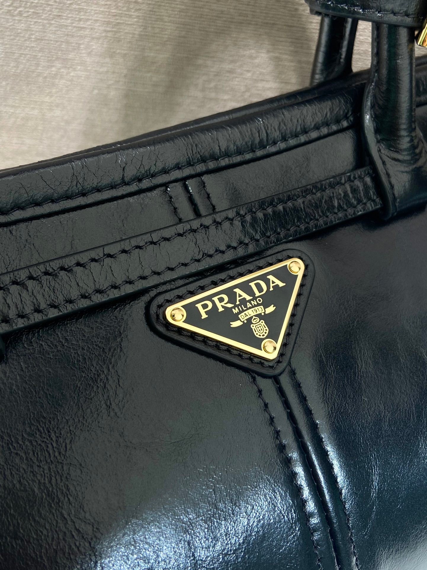 Prada Bonnie medium leather handbag