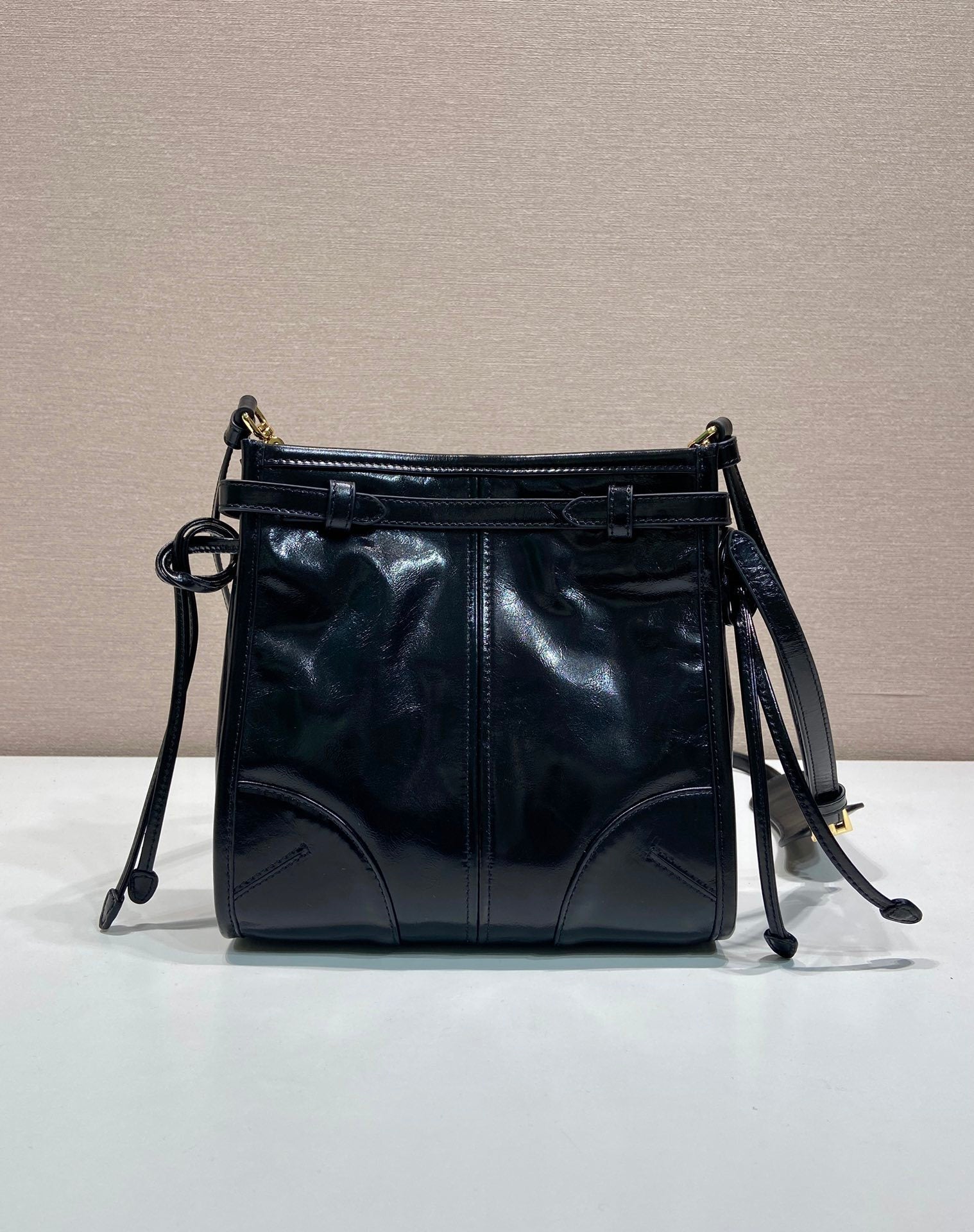 Prada Bonnie leather mini shoulder bag