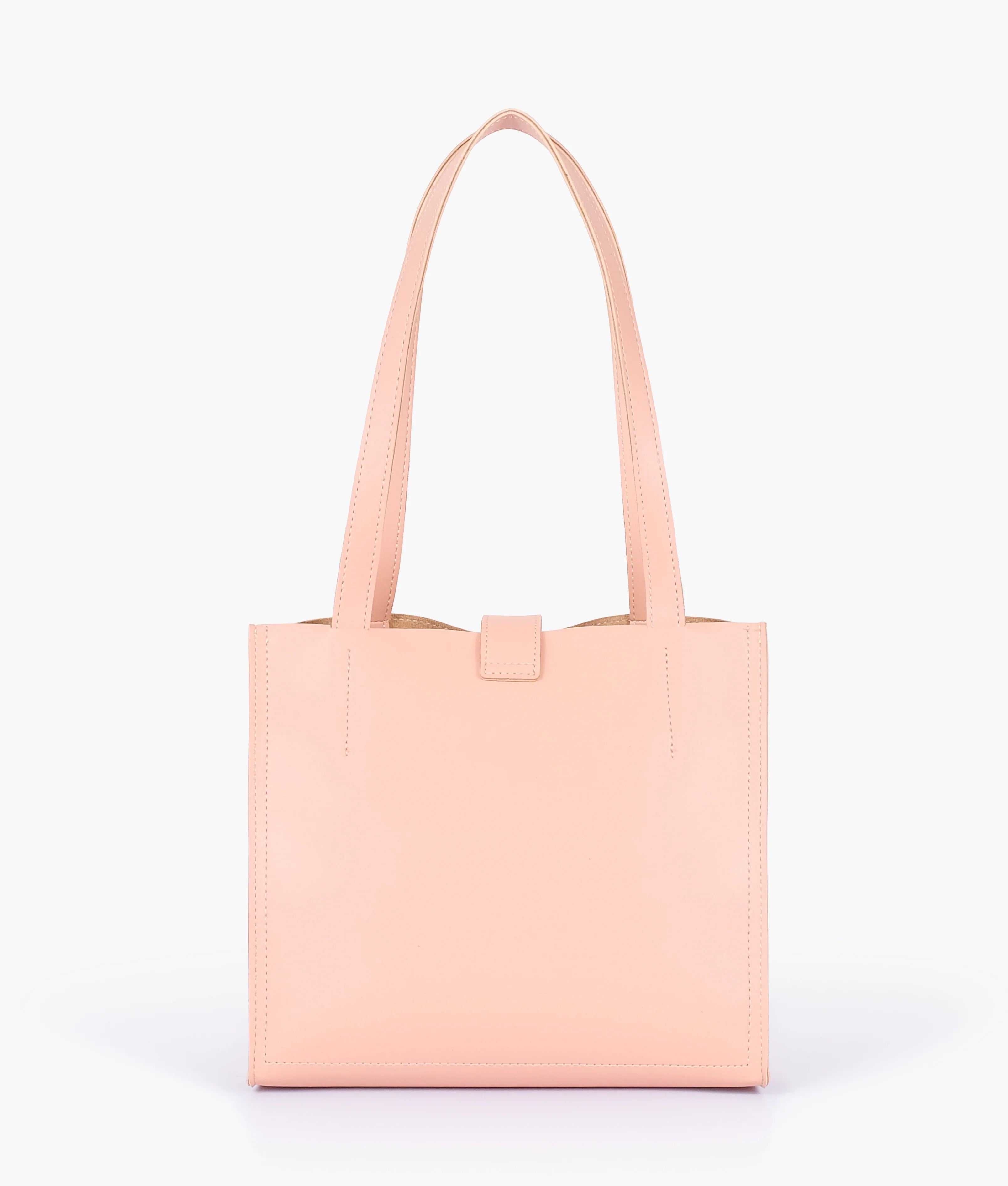 Pink mini tote bag