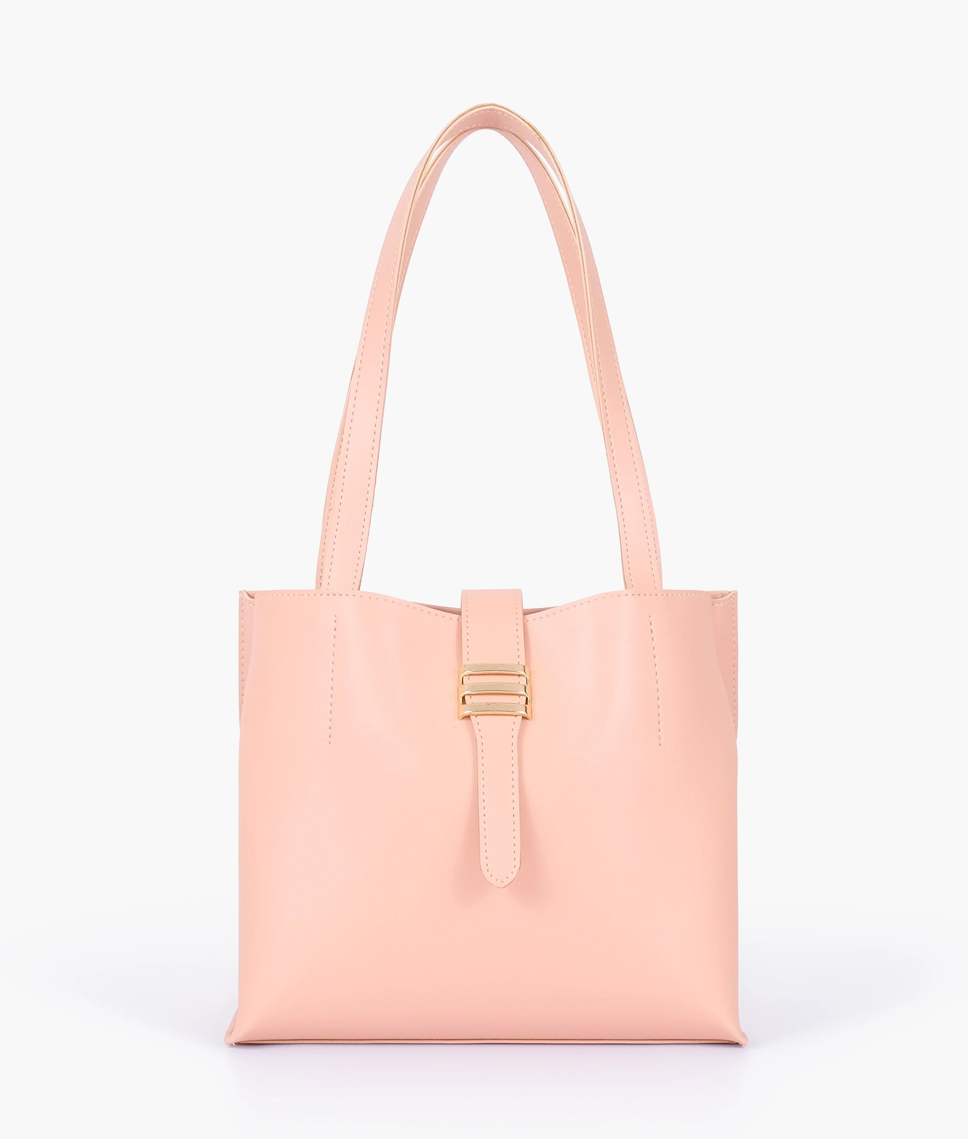 Pink mini tote bag
