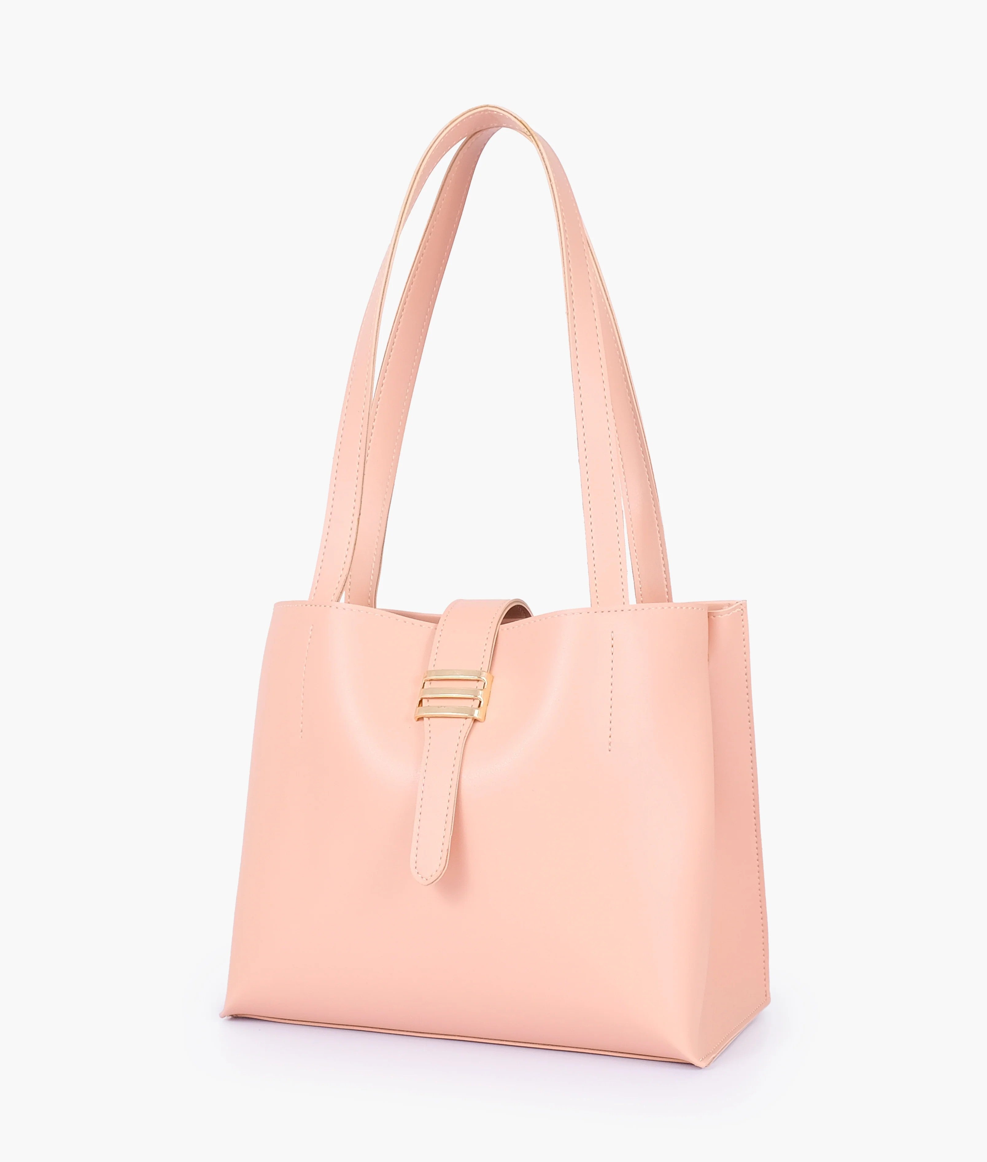Pink mini tote bag